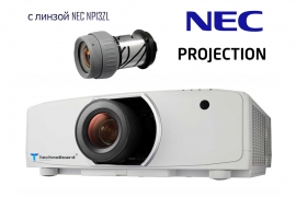 Проектор NEC NP-PA803U в комплекте с линзой NEC NP13ZL